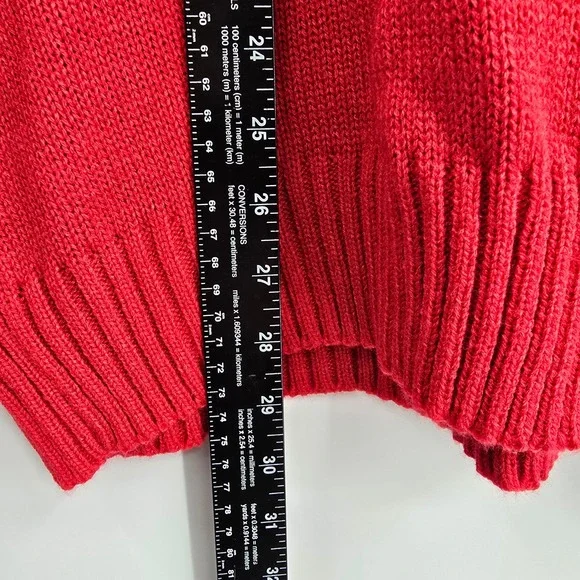 New‎ American Stitch Bone Pugz N Harmony Ugly Christmas Sweater Red XL Menswear - Picture 9 of 11